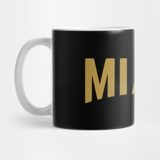 Miami City Typography Mug